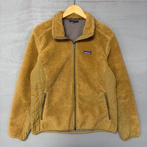 Vintage Patagonia Retro X Deep‎ Pile Zip Up Brown Fleece Jacket Large